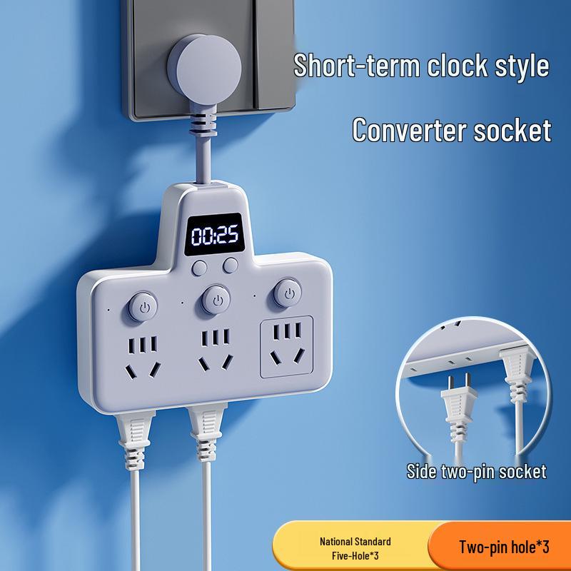 USB Wireless Konverter & Multifunktionale Steckdosenleiste mit unabhängigem Zeitschalter