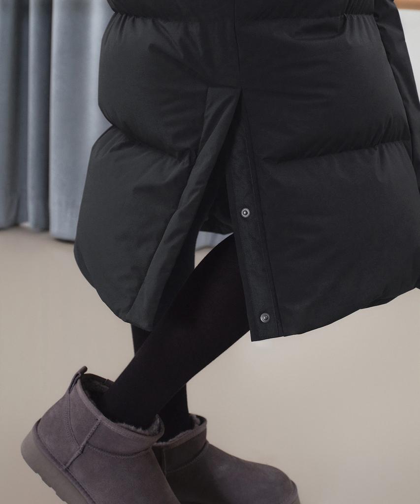 MUSINSA STANDARD WOMAN Women'S Long Down Parka [Black]