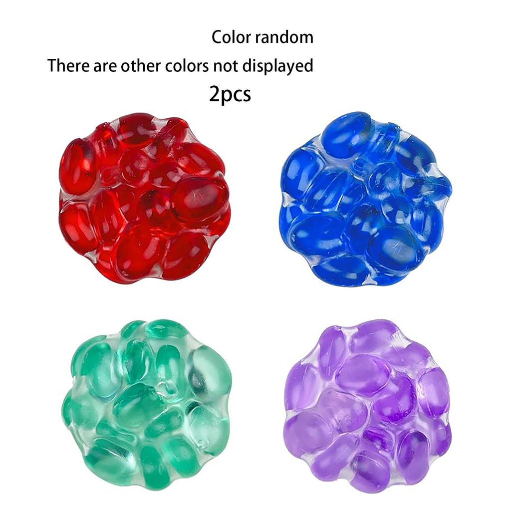 Super Transparent Gemstone Noise Ball Can Shape, Decompress, Knead, and Relieve Pressure with a Soothing Tool