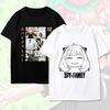 Spy X Family Anya Forger Short Sleeve T Shirt Cotton Casual Top Teens