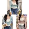 Girl T Shirt Oversize Cotton Blend With Embroidery And Button Details For Spring Fashion
