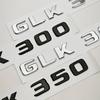ABS Car Sticker Logo GLK220 GLK300 GLK350 Rear Trunk Letters Badge Emblem For Mercedes Benz GLK Series GLK220 GLK300 GLK350