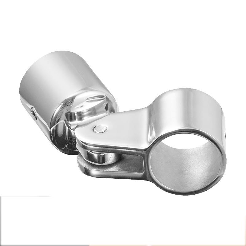 Stainless Steel 316 Boat Bimini Top Fitting Slide Cap Slide Sleeve Pipe Eye End Cap Jaw Slide Clamp External Eye End Canopy Tub