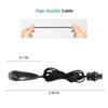 2-In-1 Wii Gaming Command Set Wireless Left Right Manipulator Built-In Motion Accelerator Sensor Handheld Game Control Gear