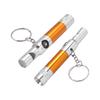 High Quality Survival Light Keychain Outdoor Hiking Tool Portable Whistle 3-In-1 Compass Flashlight