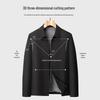 Pierre Cardin Men's Casual Turn-Down Collar Short Jacket