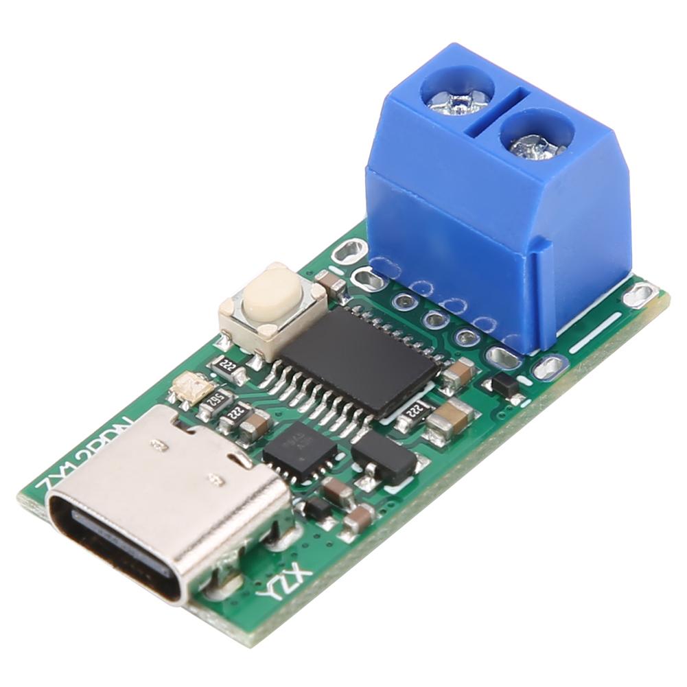 ZY12PDN Fast  Trigger Polling Detector USB‑C PD2.0 3.0 Power Board Module with Screw Terminal