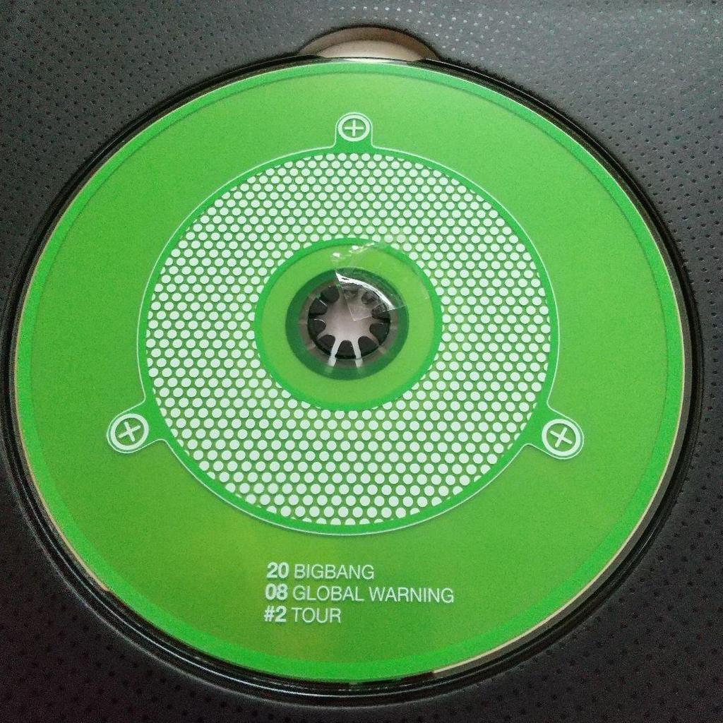 [USED] BIGBANG 2008 GLOBAL WARNING TOUR DVD