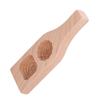 Mooncake Mold 2 Holes Chinese Style Wooden HandMade Pastry Baking Mold for Home Use(2 Holes )