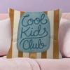 Modern Cartoon Cool Kids Club   Cushion Cover Inches Farmhouse Decor Home Throw Pillow Covers for Couch Decorations