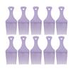 10 Pcs Wide Tooth Hair Pick for Curly Hair Combs Wheat Straw Ergonomic Handle Multifunctional