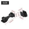 JEEP Wrangler TJ Hood Lock - Compatible with Part Numbers 55176636AD, 68038118AA, 55176636AC