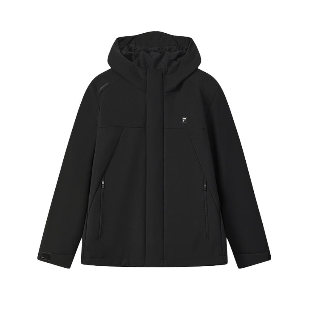 

Fila Белая Повседневная Уличная Универсальная Простая Вязаная Куртка с Капюшоном Мужская Куртка F11M543701FBK XL