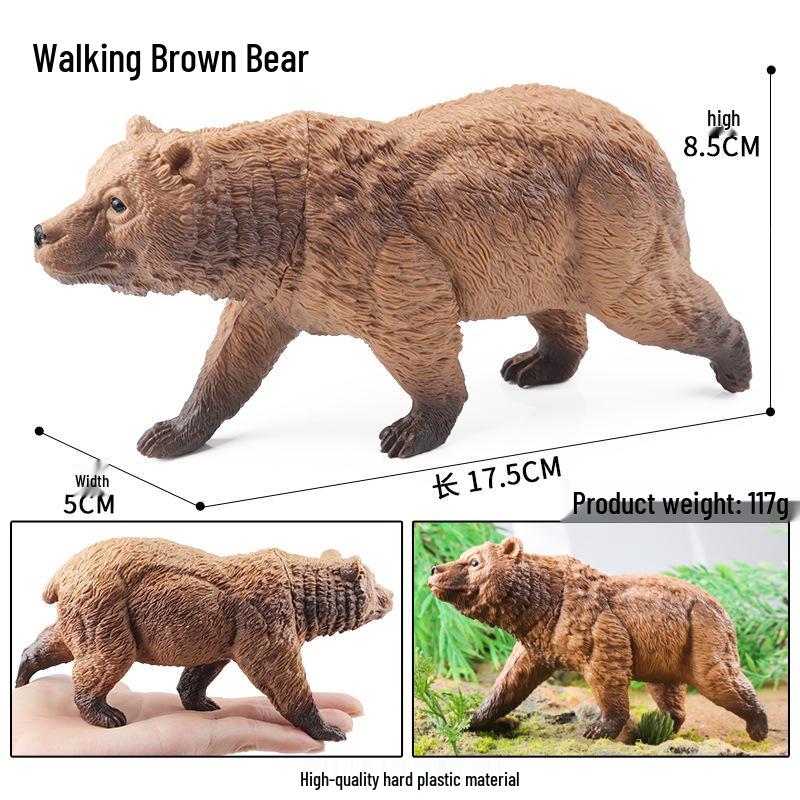Cross-Border Animal Toy Set: Sheep, Cow, Horse, Donkey, Goat, Poultry Plastic Models