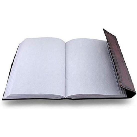 Ledertagebuch, antikes/mittelalterliches Ledertagebuch, geprägtes großes Baum-Notizbuch, zum Schreiben von Ledertagebüchern