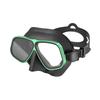 Hot Selling Double Lens Anti-Fog Free Diving Mask Tempered Glass Myopia Lenses Aluminum Alloy Frame Liquid Silicone Spearfishing