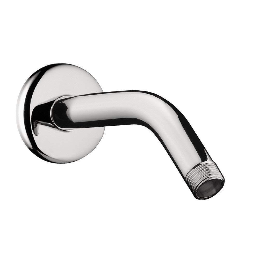 Concealed Wall-Mounted Shower Head with Bend Pipe Arm for Bathrooms and Hotels
