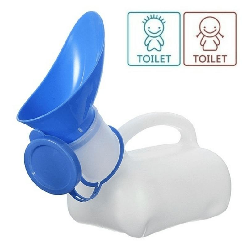 1000ml Portable Toilet Aid Bottle – Unisex Plastic Design! Ideal for Car, Travel, Camping & Outdoor Use