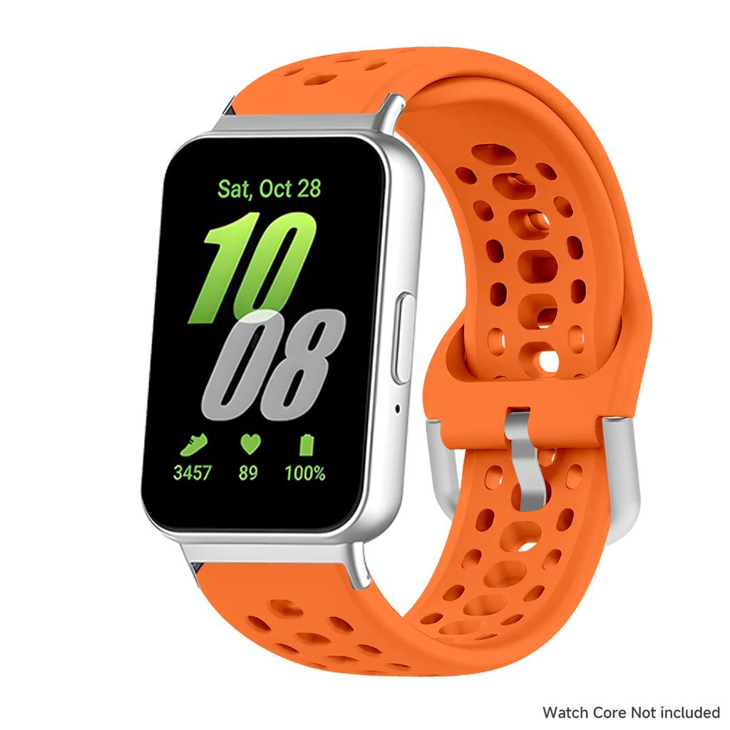 Breathable Silicone Strap For Samsung Galaxy Watch Fit 3 Elastic Sport Band For Galaxy Fit 3 Smartwatch Replacement Accessories