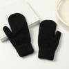 Women's, Full Finger Gloves, Velvet Gloves, Thick Gloves, Couple Gloves, Knitted Gloves, Warm Gloves, Soft, Breathable Gloves