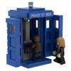 Doctor Who Time Machine Tardis Dolls Assembled Building Block Toy Figure Ornament