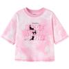 Balabala Girls' 2025 Summer Short Sleeve T-Shirt