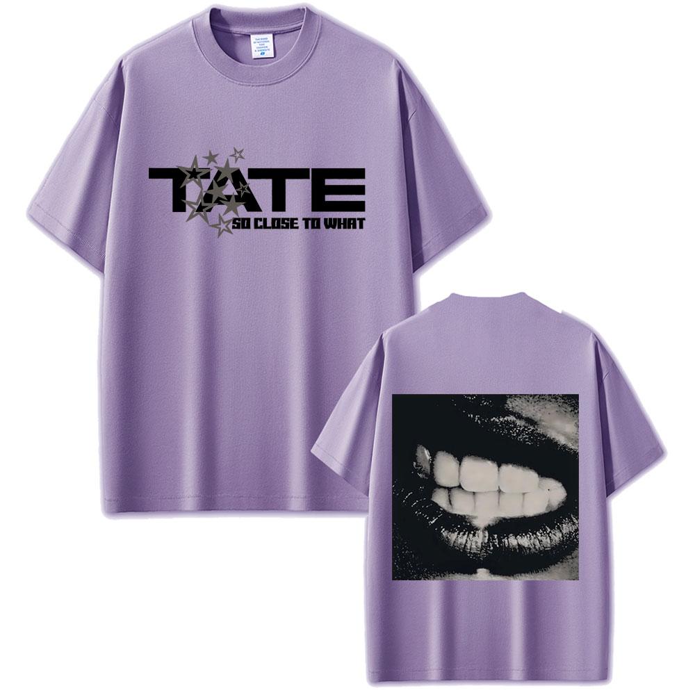 Tate McRae 2025 Concert Miss Possessive Tour 2025 T Shirts Fashion Men Women Oversized T-shirt Unisex Pure Cotton Tshirt Tops