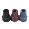 1Pc Rubber Walking Hiking Stick Metal Ferrule Bottom End Cover Cane Crutch Pad Rubber Heavy Duty