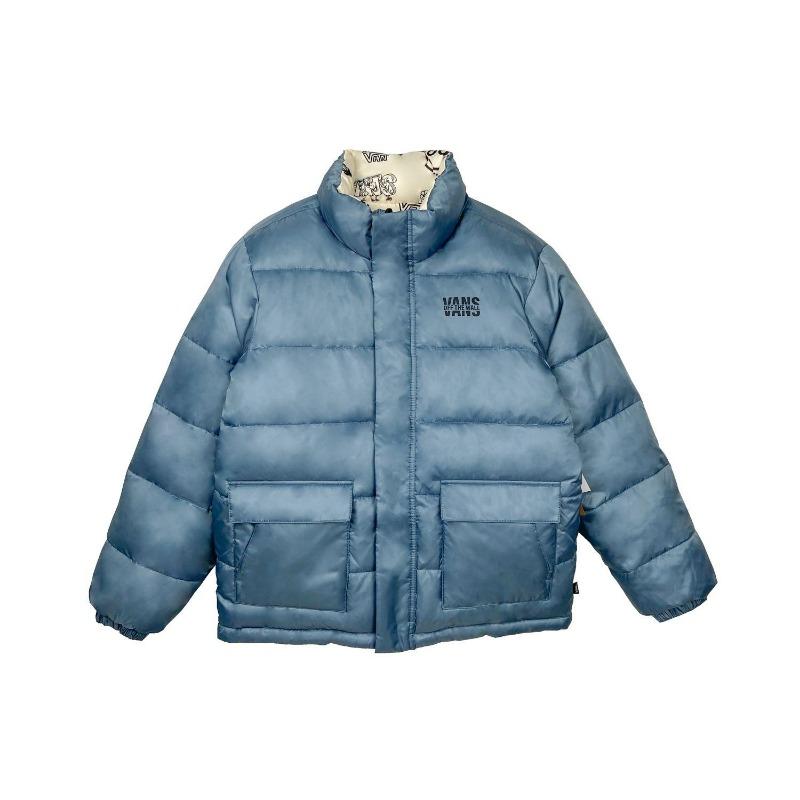 Vans Lässige Muster Wende-Sport-Warme Baumwolljacke Herrenjacke Weiß VN0A5F6YHKC