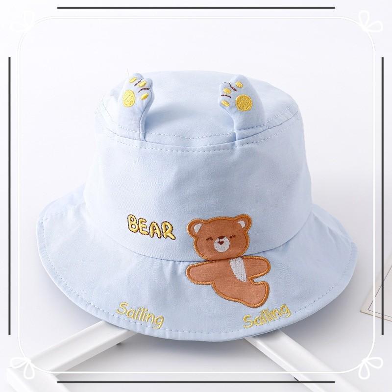 Liebevoller Baby-Sonnenhut für Frühling und Sommer Dünn und leicht Unisex Säugling Kleinkind Sonnenschutz Fischerhut