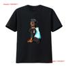 Rottweiler I Love Mom Tattoo T Shirt Vintage Washed For Everyday Wear Stretched Streetwear Soft