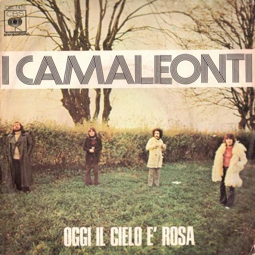 

7-дюймовая пластинка I CAMALEONTI Oggi Il Cielo Rosa CBS7478 CBS 1971 Италия Рок Б/у