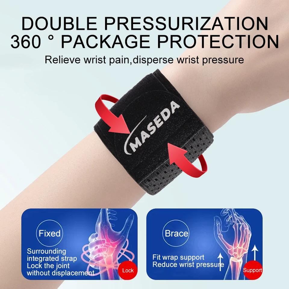 1Pc Adjustable Wrist Brace Support Straps For Fitness Weightlifting Tendonitis Carpal Tunnel Arthritis Relief