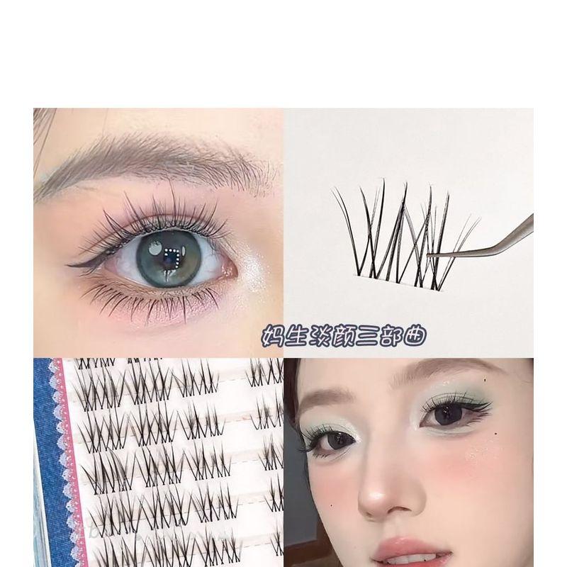 Denivyse - Natürliches Multipack-Cluster-Wimpern