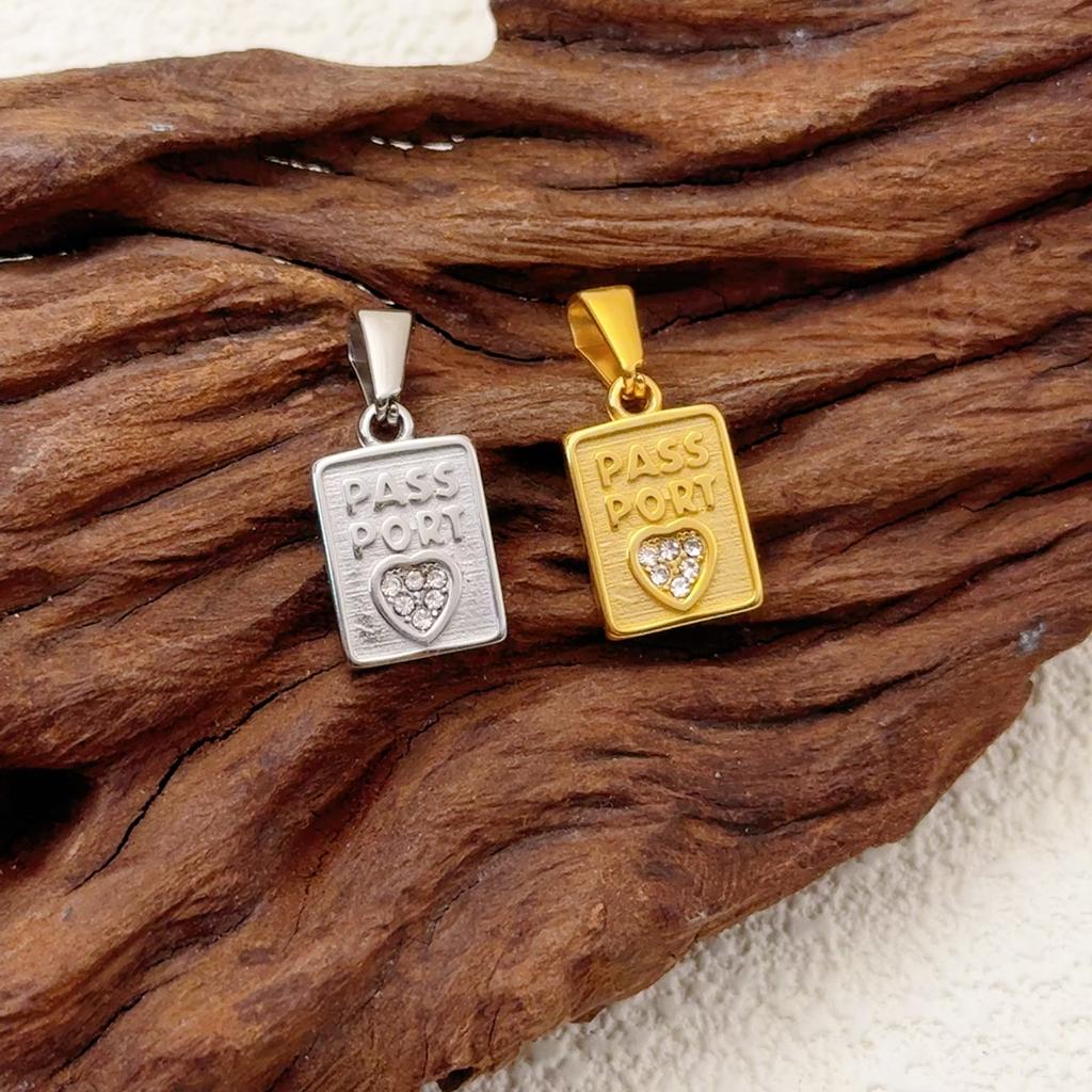 Waterproof Tarnish Free Comb Angel Coffee Cup Amor Charm Custom DIY Jewelry 18k Gold Plated Fashion Pendants Charms