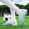 Unisex Large-size Football Shoes  Nail Anti-slip/ Wear-resistant TPR Artificial Corthop Outdoor Children's Football Shoes