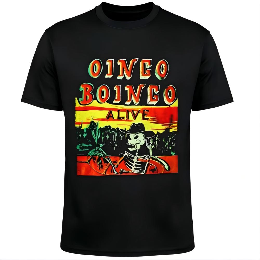 Oingo Boingo Alive Skeleton T-Shirt