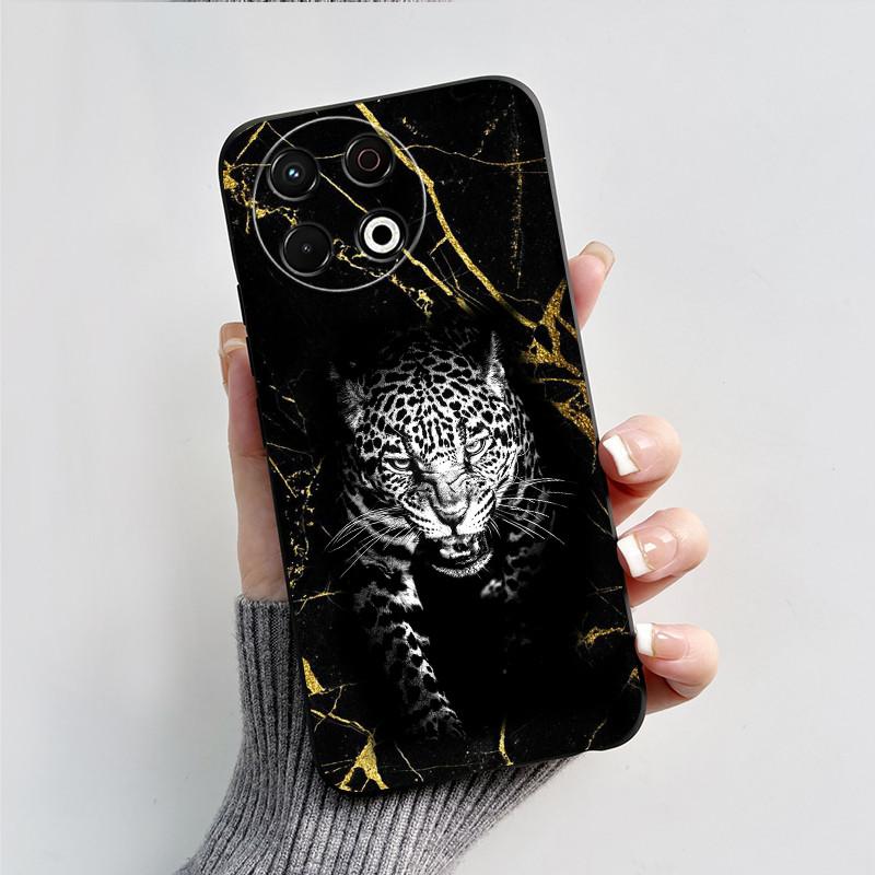 For Tecno Spark 30 Pro Case Black Myth Wukong Painted Phone Cases For Tecno Spark 30Pro 4G KL7 Back Cover Soft Slim TPU Fundas