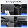 Car Interior Mini Metal Hook Car Logo Paste Freely Storage Bracket For Alfa Romeo Giulietta Mito 159 Giulia Stelvio 156 147 YY1