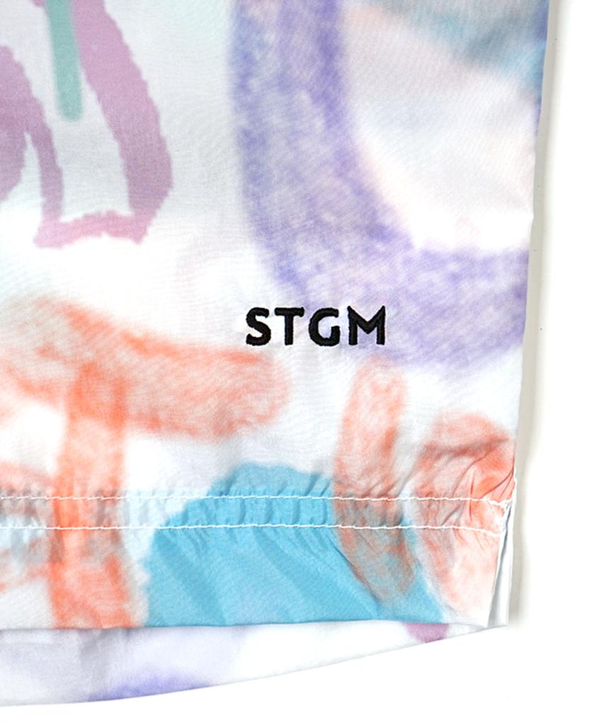 STIGMA 22 Painting Shorts White Multi