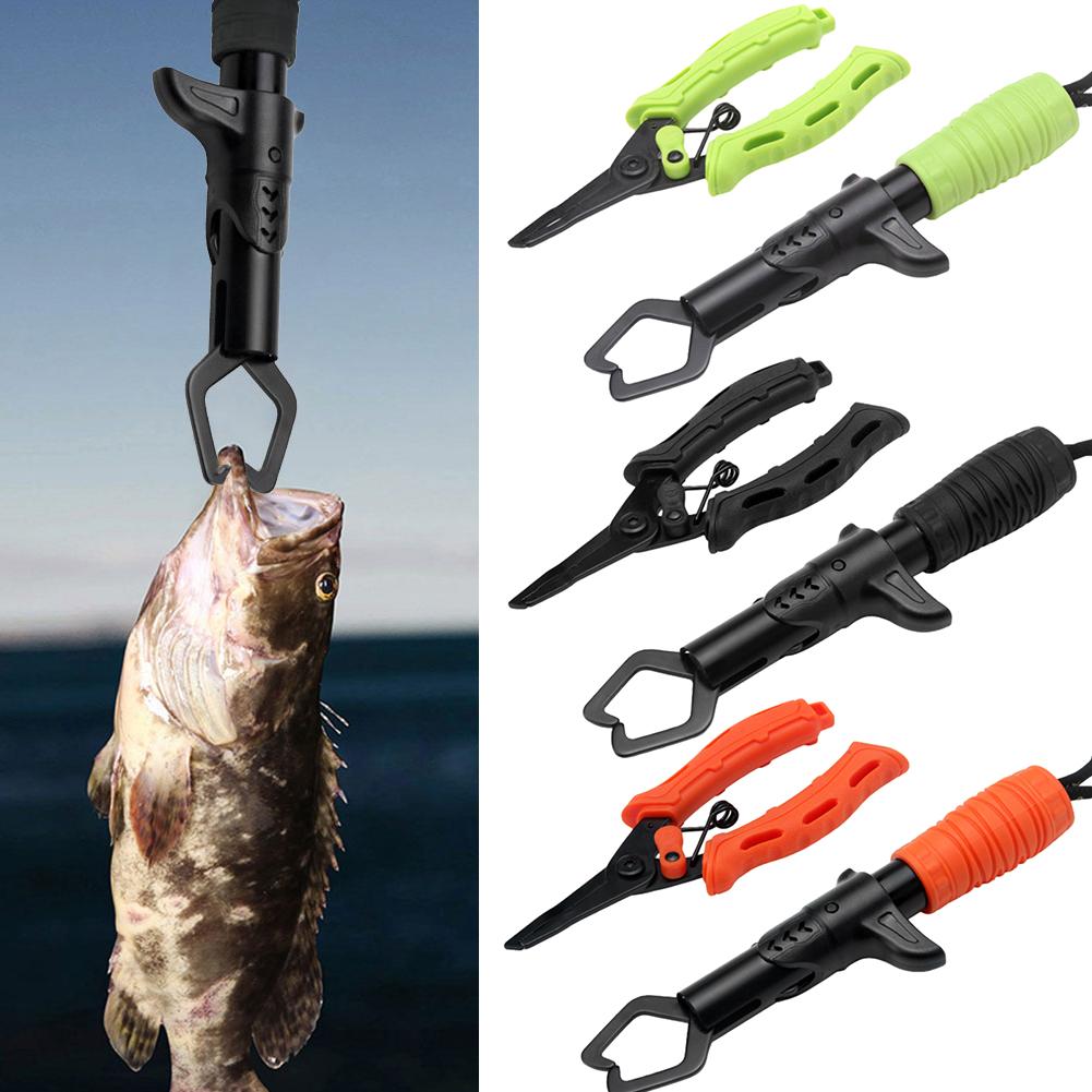 Fishing Pliers Fish Lip Gripper Stainless Steel Fish Lip Grip Tool Fishing Accessories Professional Fish Holder for Fishing