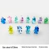 Transparent Acrylic Gemstone Toy with Hole - DIY Decoration