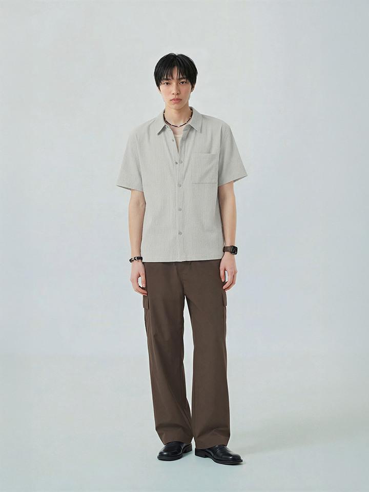 Polhaem Men'S Ripstop Cargo Wide Elastic Pants_Phg2Pp1779 (A Type)