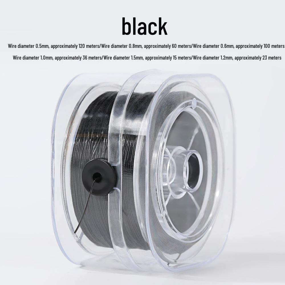 Imported Transparent Crystal Elastic Thread for DIY Beading/Bracelet/Buddha Beads - Durable, Non-Breakable