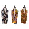 African Kente Print Scarf Stole Sash For Women Men Unisex Fashion Accessory Shawl Cotton Scarf for Black History Month