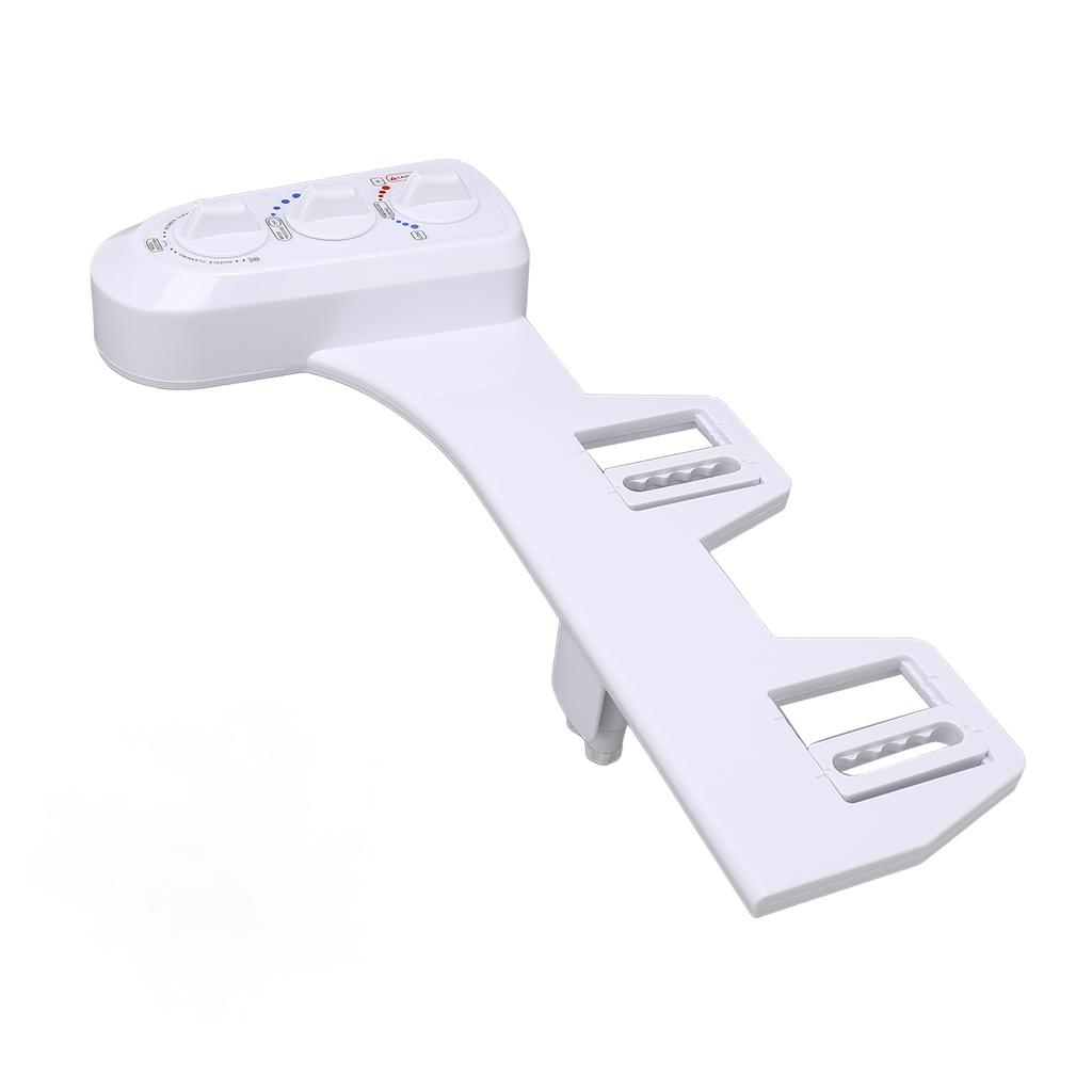 Warm Kalt Bidet Selbstreinigend Doppeldüse Toilettenaufsatz Spray Nicht Elektrisch Badsitz