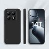 Xiaomi 14T ümbris Xiaomi 14T 14 T Pro jaoks Vedel silikoon Kommi värvi tagakaas Xiaomi 14T ümbrisele 6,67 tolli