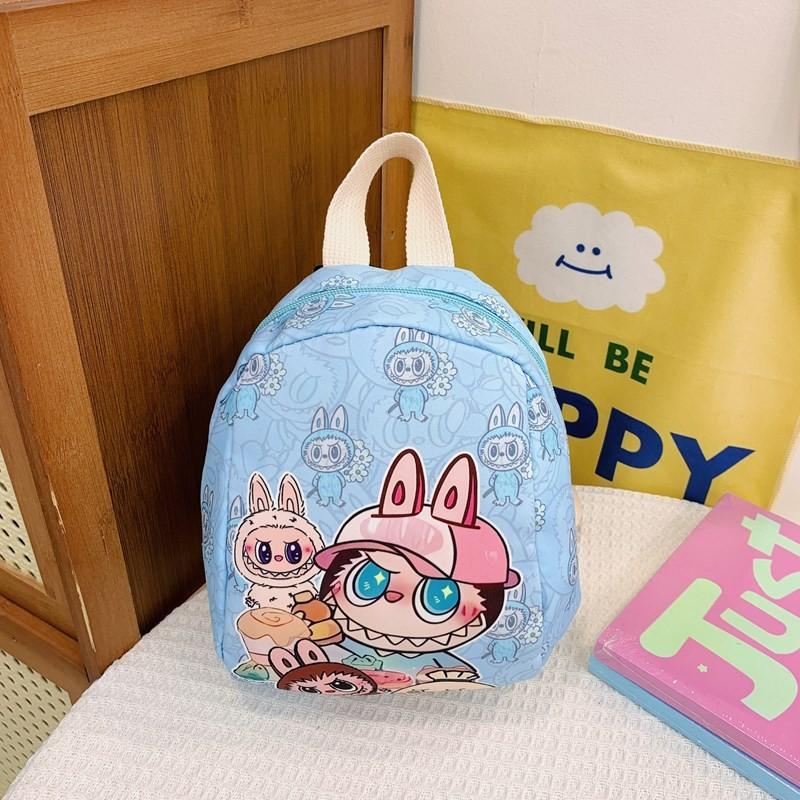 Backpack Featuring Kids Patterned Print Padded Shoulder Travel Straps