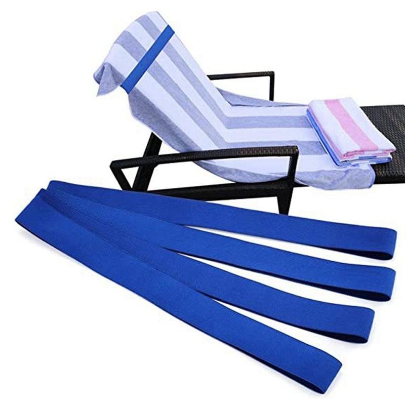 M-Modern-E Towel Bands, Craber For Beach Chair, Rubber Towel Clips For Pool Chair, Must Haves Beach & Cruise Easy To Use High Gu