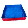 Piscină de nisip pătrată pliabilă din PVC, cu nisip, pentru copii, animale de companie, jucărie de plajă portabilă, cadă de baie pentru animale de companie, bază întărită, kit de joacă cu nisip reutilizabil